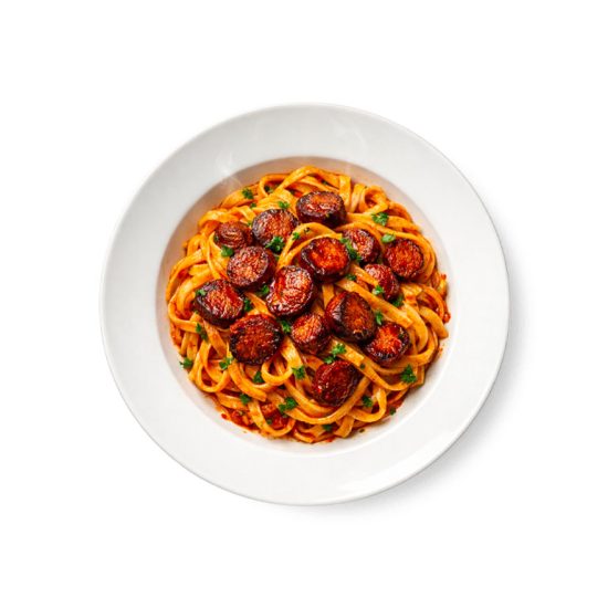 Pâtes Sautées aux Merguez