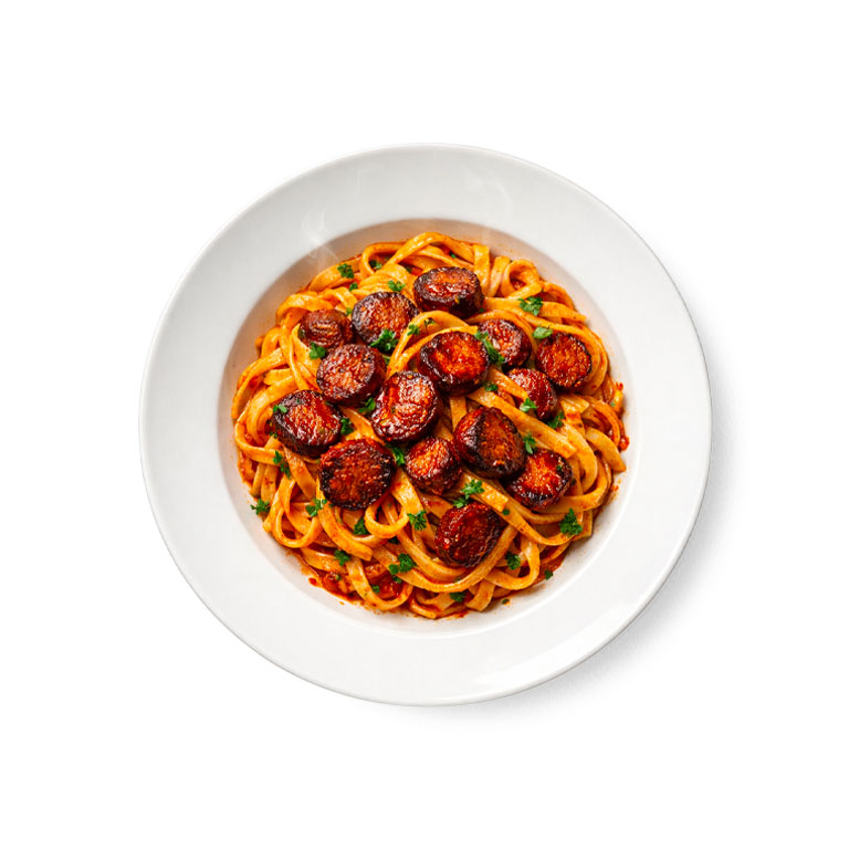 Pâtes Sautées aux Merguez