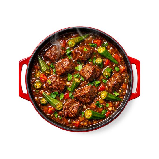 Gombo Viande